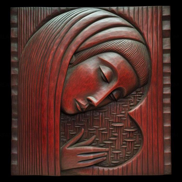 نموذج ثلاثي الأبعاد لآلة CNC 3D Art 